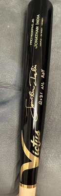 Jonathan India Signed Auto Victus Game Model Bat PSA ITP HOLO COA 2021 ROY Reds - Image 1 of 2