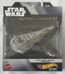 Hot Wheels Star Wars Starships Select Grand Admiral Thrawn’s Chimaera - Picture 1 of 6