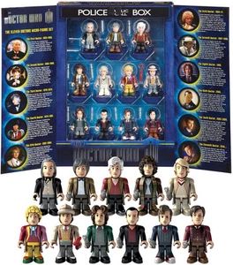 NUEVO Dr Who Personaje Construcción 11 Doctores Micro Figuras Set 50 Aniversario Pack - Imagen 1 de 4