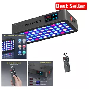 Full Spectrum 165W LED Aquarium Light with Remote Control & Timer Function - Picture 1 of 11