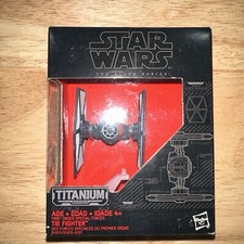 Star Wars  The Force Awakens Black Series Titanium First Order  TIE Fighter  04