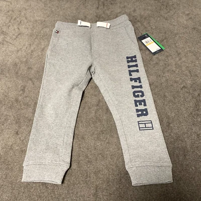 Tommy Hilfiger 2T Toddler Boys Sweatpants Grey Logo Pants - Image 1 of 4