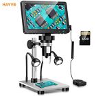 Hayve 7'' Digital Microscope: 1500X Zoom, 12MP HD Camera for Soldering