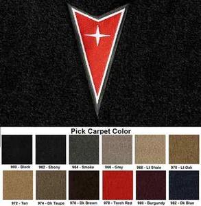 Lloyd Mats Velourtex Pontiac Grand Prix Dart Emblem Front Floor Mats (2004-2008) - Bild 1 von 8