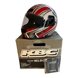 DOT & SNELL KBC SLICK TK-8 X-Small Face Helmet With Quick Release Buckle Mint - Picture 1 of 15