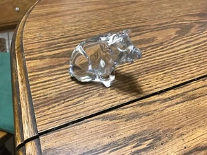 Princess House Lead Crystal Pets, made in Germany, PIG figurine - Picture 1 of 4