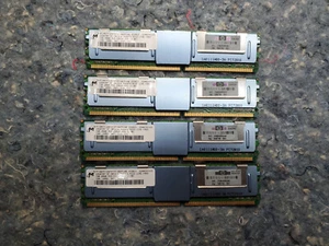 HP OEM MICRON 1GB Memory Module MT18HTF12872FDY-667F1N6 ECC 398706-051 Genuine - Picture 1 of 5