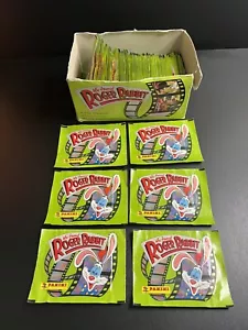 Lot of 70 1988 Panini Who Framed Roger Rabbit Sealed Packets Walt Disney - Bild 1 von 4