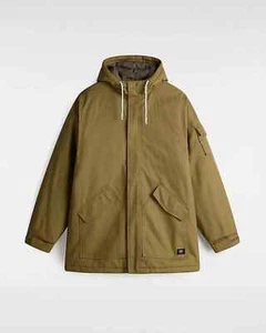 NWT VANS MEN'S HENRIQUE PARKA JACKET.MEDIUM.GOTHIC OLIVE.BRAND NEW NEW FOR 2025! - Picture 1 of 3