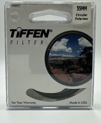 ⚡️Tiffen Camera Filter 55mm Circular Polarizer 55CP - Image 1 of 4