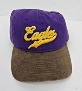 The Game Eagles Adjustable Strapback Cap OSFM Purple Brown Relaxed Fit New - Picture 1 of 8