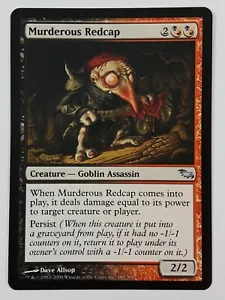 MTG Murderous Redcap Shadowmoor Regular Uncommon - Picture 1 of 1