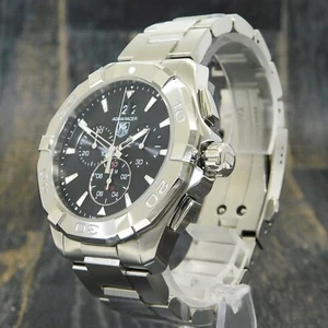 Reloj de cuarzo para hombre TAG Heuer Aquaracer CAY1110.BA0927 S. acero #W476 Rise-on - Imagen 1 de 12