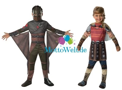 RUBIES Costume facile da domare draghi rubini, Astrid o Hicks, Dragons, taglia S-M