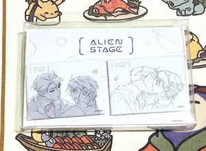 Official Alien Stage Card and Badges SET Cafe Collab - Ivan Till Ivantil Vivinos - Picture 1 of 3
