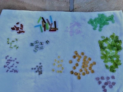 Lot of Glass & Plastic Beads Perfect for Jewelry and Crafts - Image 1 of 4