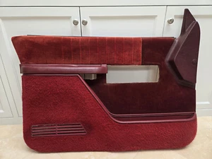 Chevrolet 454SS Silverado Sport maroon red burgundy GMC Sierra Door Panel OEM - Picture 1 of 12