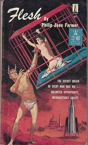 Flesh Philip Jose Farmer vintage USA Beacon 277 1960 sleaze SF paperback vg - Picture 1 of 1