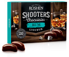 Chocolat ROSHEN *SHOOTERS* avec BOÎTE CADEAU RHUM fabriqué en Ukraine 150 g