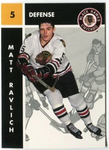 1995 Parkhurst Missing Link (1966-67) #22 Matt Ravlich Chicago Blackhawks - Picture 1 of 2