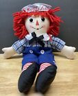 Raggedy Andy Cloth Doll 16' Hasbro By Aurora Soft Plush 2014 Stuffed Animal