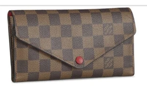 Authentic Louis Vuitton Josephine Damier Long Wallet G12195 - Picture 1 of 10