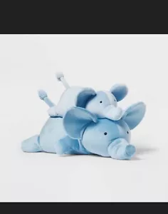 Pillowfort Blue Elephant and Baby Weighted Anxiety Plush Stuffed Target Sensory - Picture 1 of 3