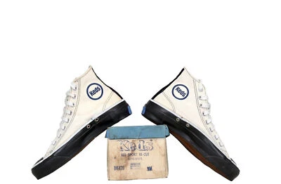 Deadstock Keds Vintage 50's Sneakers High Tops Basketball USA 3y Converse Era - Image 1 of 4