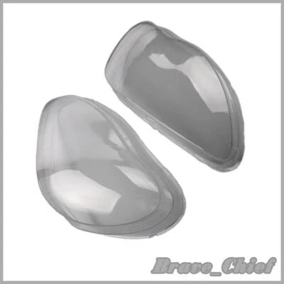 Fit For Mercedes Benz W220 S350 S600 00-06 2X Headlight Cover Lens Clear LH & RH - Изображение 1 из 4