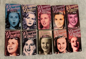 DEANNA DURBIN 10 VHS CELEBRATION BUNDLE - 10 MOVIES - ONE PRICE - LIKE NEW!! - Picture 1 of 24
