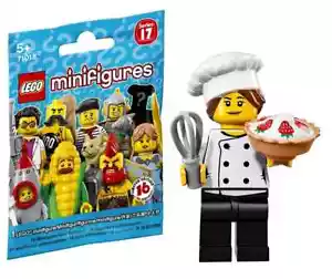 Lego 71018 Series 17 Minifigure Le chef gourmet Gourmet chef Minifig N°3 NEUF - Imagen 1 de 1