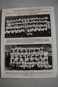 AUG 17, 1986 SAN FRANCISCO GIANTS OLD TIMERS Game Program - Picture 1 of 2