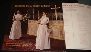 CHOIR OF EXETER CATHEDRAL CHRISTMAS EVE AT EXETER CATHEDRAL - ALPHA 1983 LP - Foto 1 di 2