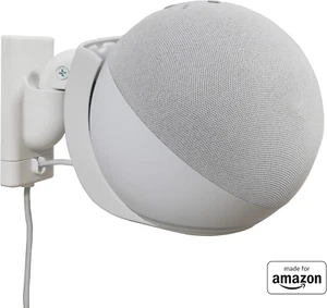 Hecho para montaje en pared Amazon, blanco, Echo (4ª generación) - Imagen 1 de 14