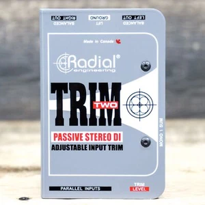 Radial Engineering Trim-Two Noise-Free Passive Stereo Direct Box w/Level Control - Picture 1 of 6