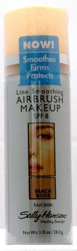 2 cans Sally Hansen Airbrush Makeup Line Smoothing Makeup - Beach Beige - Image 1 of 1
