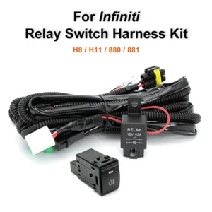 Kit de arnés de relé interruptor conector luz antiniebla H8/H11 para Infiniti QX60 2013-2020 - Imagen 1 de 10