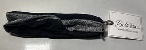Bellefixe Bellasport Twist Headwrap Black & Grey Spacedye Free Ship USA - Bild 1 von 2