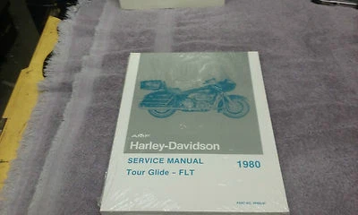 NOS STOCK HARLEY 1980 SHOVELHEAD TOUR GLIDE FLT SERVICE MANUAL NEW NEVER OPENED - Image 1 of 4