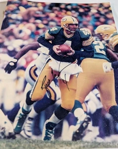 Brett Favre #4 Green Bay firmato 8x10 foto certificato di garanzia memorabilia - Foto 1 di 6