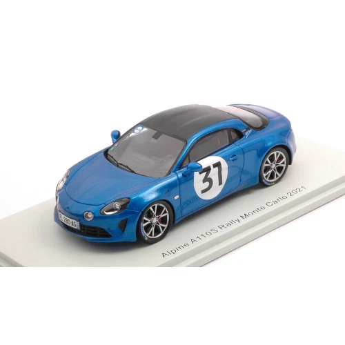 ALPINE A110S N.31 RALLY MONTE CARLO 2021 ESTEBAN OCON 1:43 Spark Model Auto Rall - Immagine 1 di 1