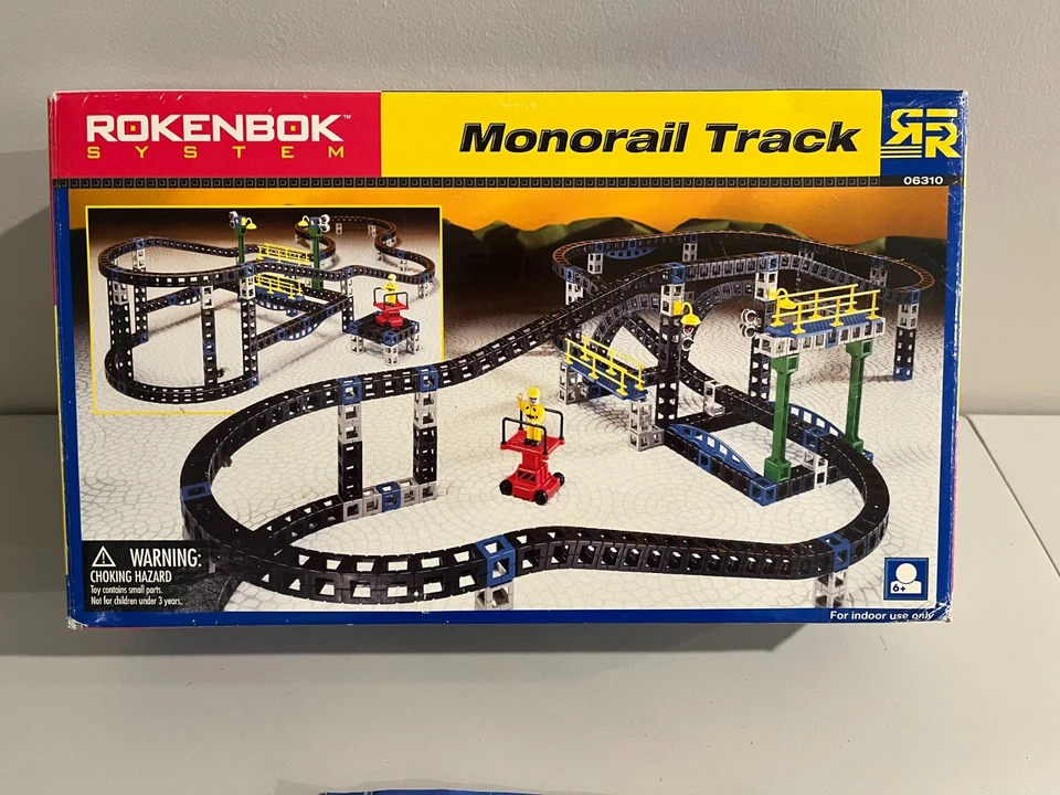 Rokenbok System Monorail Track 06310 Juego Completo En Caja Usado Foto 1 de 3