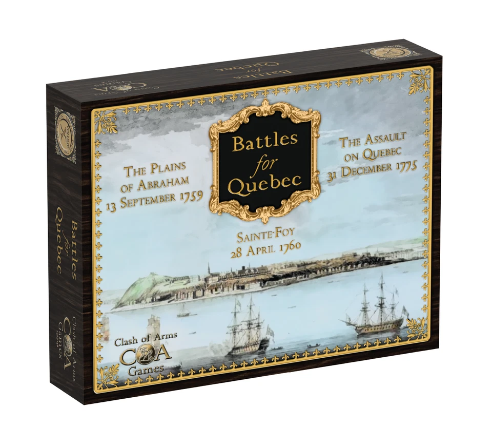 Clash of Arms Games Battles from the Age of Reason Battles for Quebec Sealed - Image 1 of 1