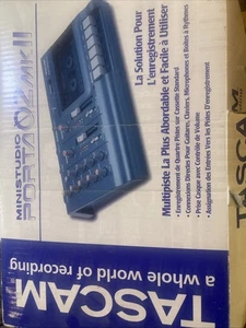 Tascam Porta02 MKII Ministudio 2-Channel Analog Cassette Recorder w/ AC - Picture 1 of 4