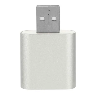 Soundkartenkonverter USB-Stereo-Adapter USB-Soundadapter Aus Aluminium - Bild 1 von 12