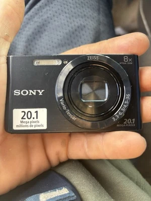Sony Cyber-shot DSC-W830 20.1MP Digital Camera - Black - Image 1 of 2