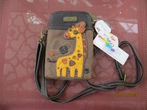 CHALA Giraffe Handy Umhängetasche Handtasche mit Riemen NEU - Bild 1 von 9