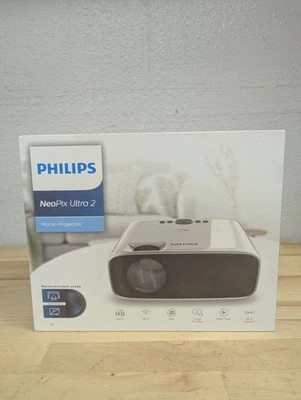 Proyector LCD compacto inteligente Philips NeoPix Ultra 2 NPX642/INT Full HD - blanco Foto 1 de 3