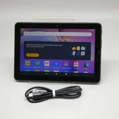 Amazon Fire HD 8 (12th generation) 32GB Kids Edition Tablet Black 2GB RAM R2SP8T - Image 1 of 4