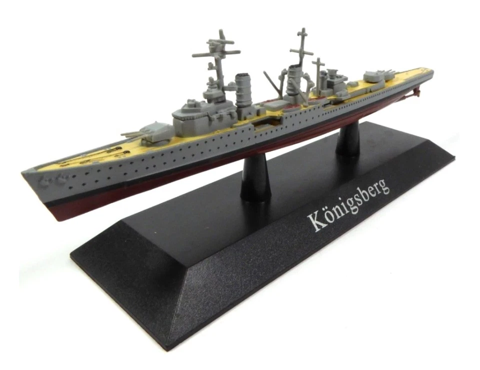 Navi da Guerra De Agostini Konigsberg Light Cruiser 1/1250 - Immagine 1 di 1